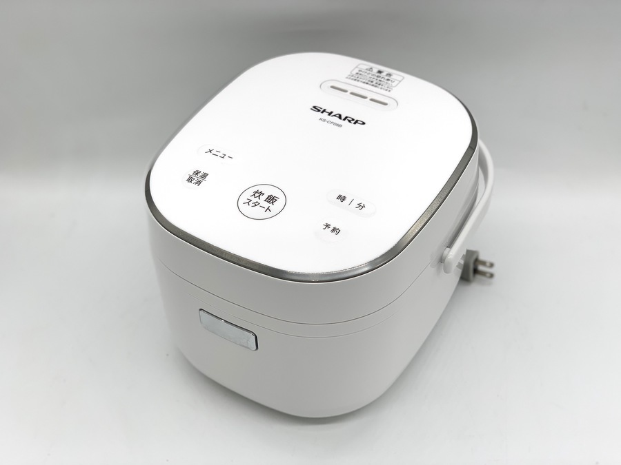 SHARP 炊飯器 KS-CF05B Amazon | シャープ 炊飯器 KS-CF05B-B 3合 一人暮らし マイコン