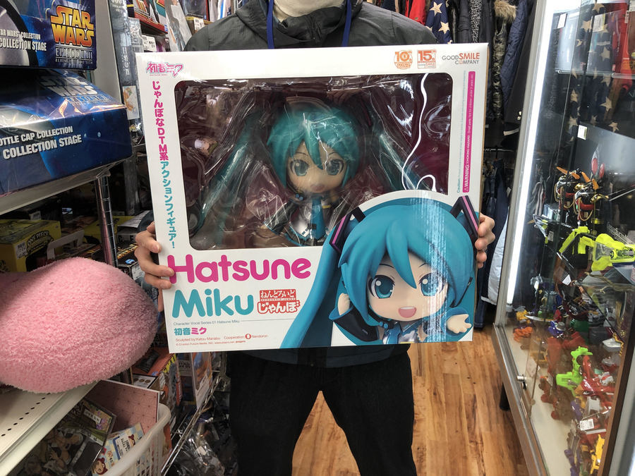 ねんどろいど特大初音ミクのフィギュアが入荷いたしました!!【松戸店