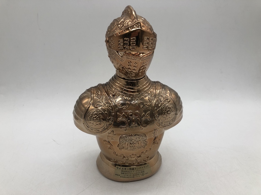 ニッカのウイスキーのキングスランド、甲冑ﾎﾞﾄﾙを買取入荷致しました