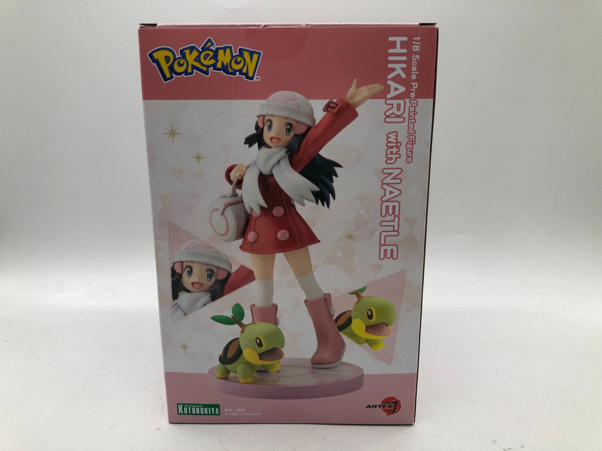 コトブキヤ　ARTFX J ヒカリ with ナエトル 特典色紙付き ARTFX J ヒカリ with ナエトル