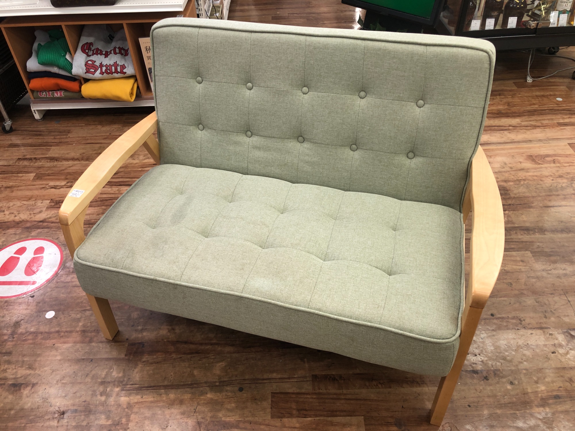 中古家具】ニトリ 2人掛けソファ ルッキ2 入荷しました！！｜2024年08