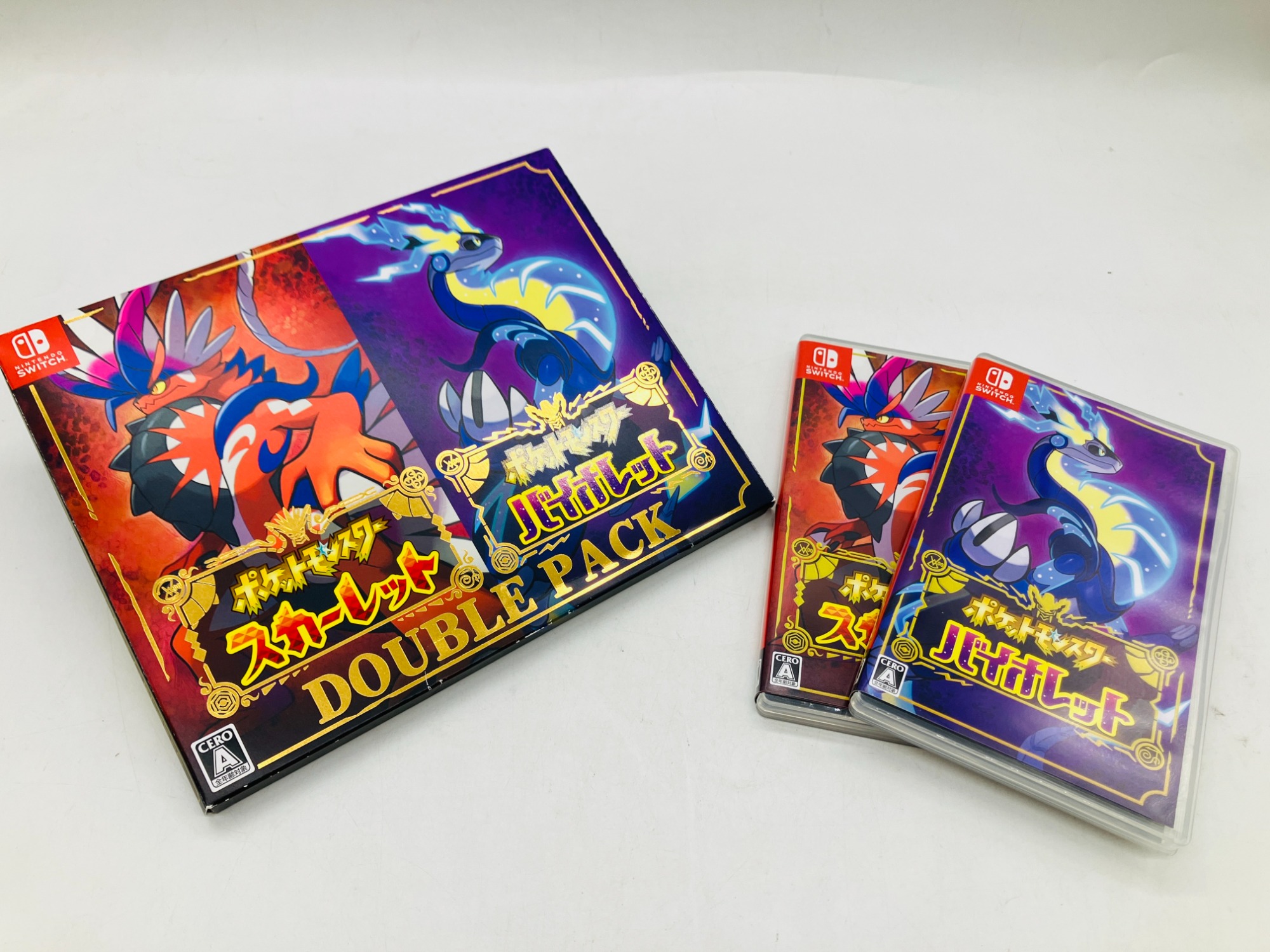 ポケモンスカーレット・バイオレット セット　Nintendo Switch Switch ポケットモンスター スカーレット バイオレット セット