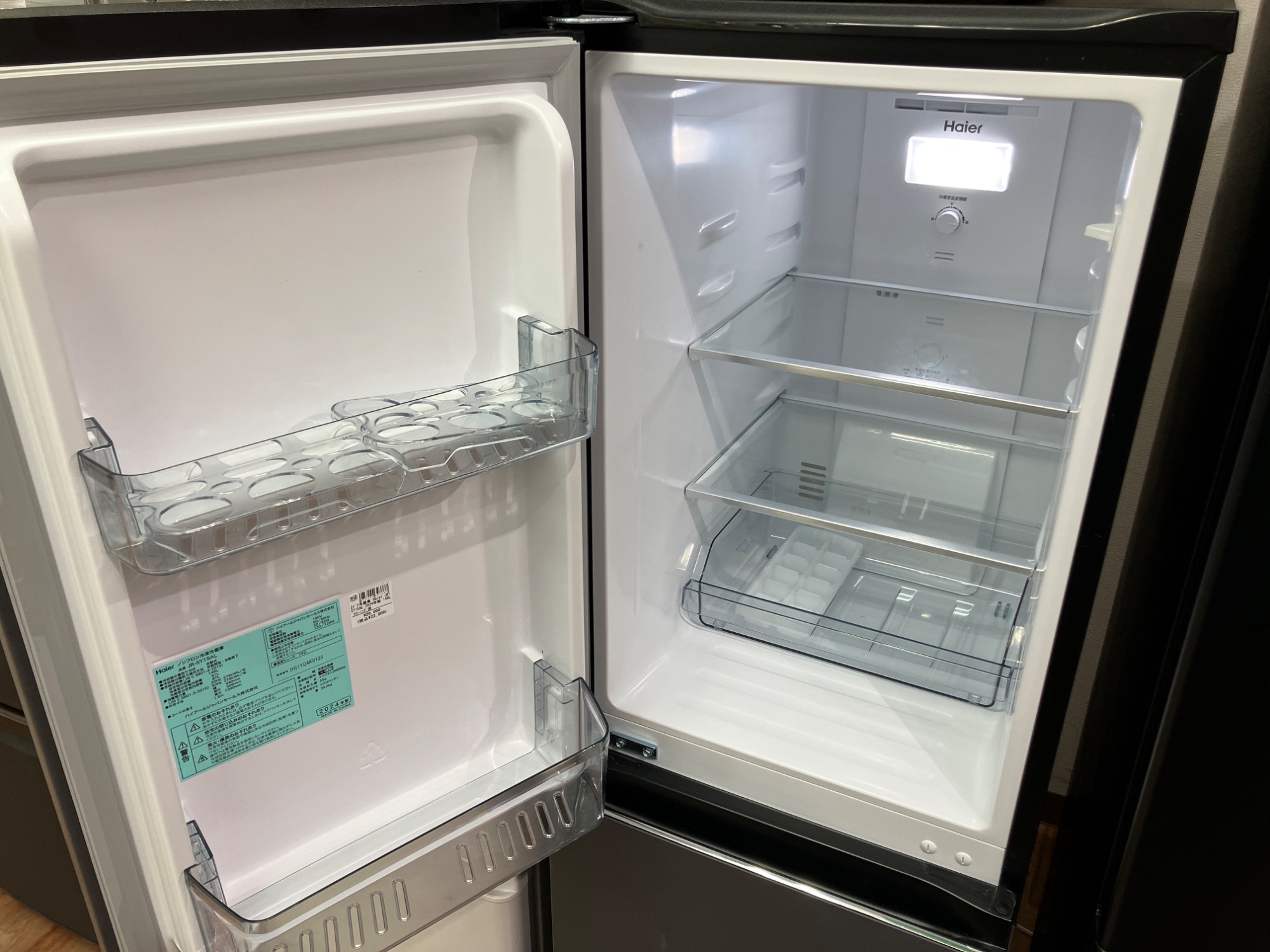 家電製品買取金額20％UP中！】Haier 2ドア冷蔵庫 JR-SY15AL 148L 2024