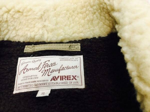 ＡＶＩＲＥＸのＮ-1デッキジャケット