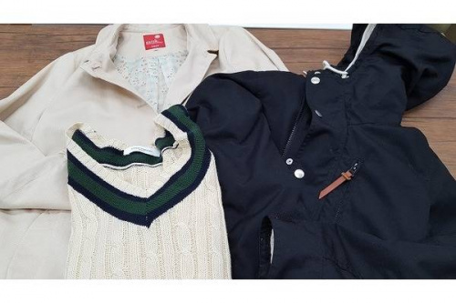 レディースファッションのマウンテンパーカー