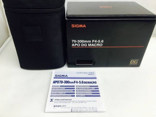 SIGMAのレンズ