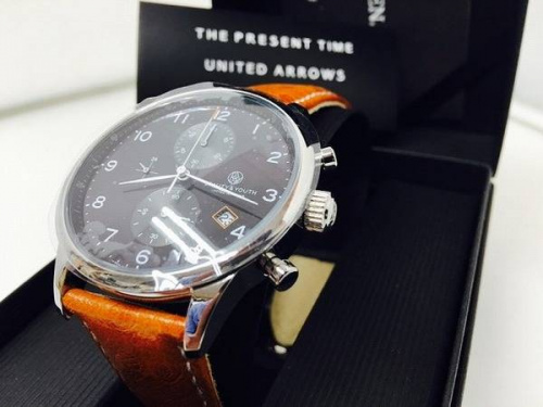 メンズファッションの腕時計