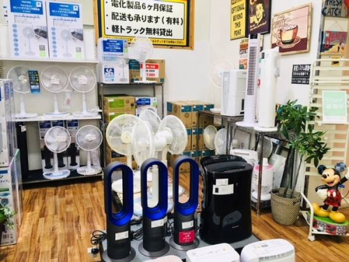 季節家電の扇風機
