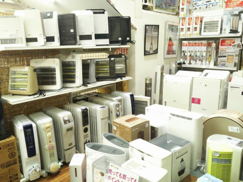季節家電のヒーター