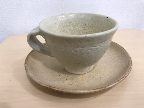 コーヒー碗の小国焼