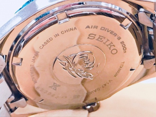 ソーラーのSEIKO