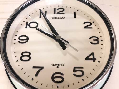 掛時計のSEIKO