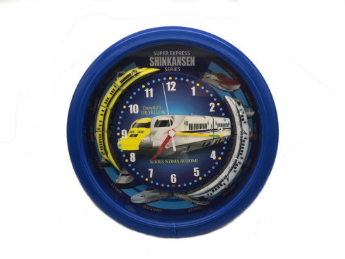 掛け時計のプラレール