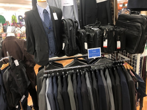 スーツのコーナー