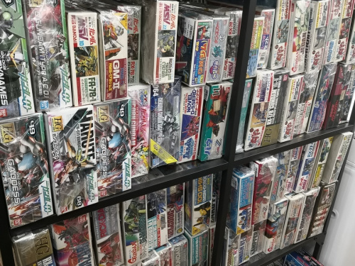 ガンダムのプラモデル