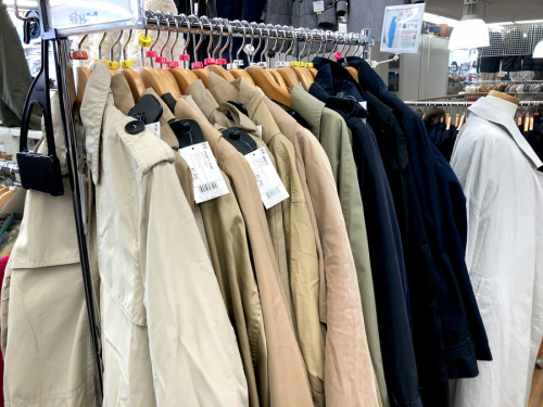 メンズファッションの春物 洋服 買取