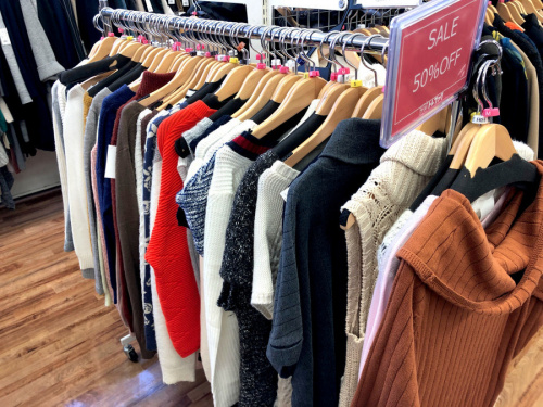春物　買取　強化　の洋服　セール　千葉