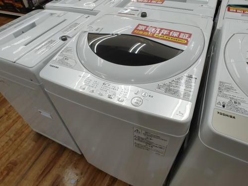 生活家電の洗濯機