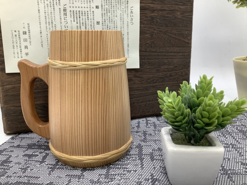 和食器の樽ジョッキ
