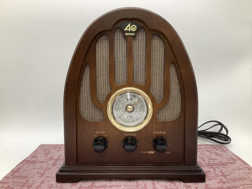 レトロのラジオ