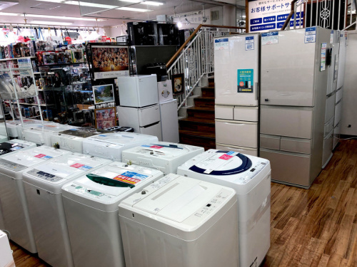生活家電の洗濯機　中古家電