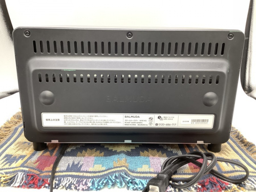 オーブントースターのBALMUDA