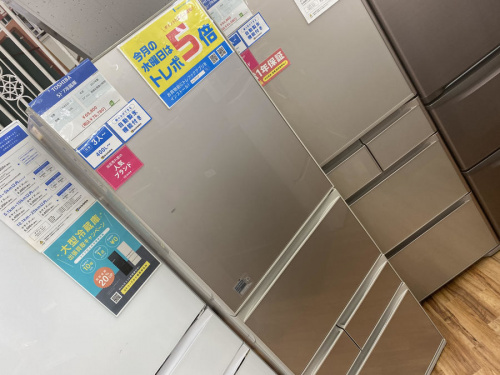 キッチン家電　家電の冷蔵庫