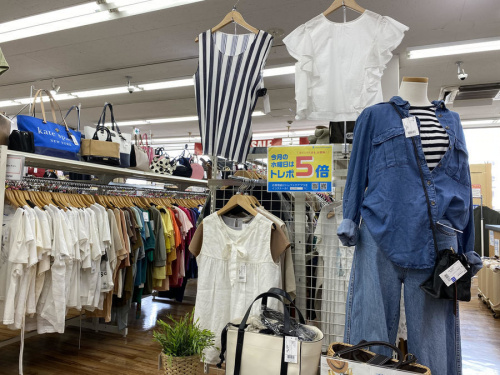レディースファッションの買取強化