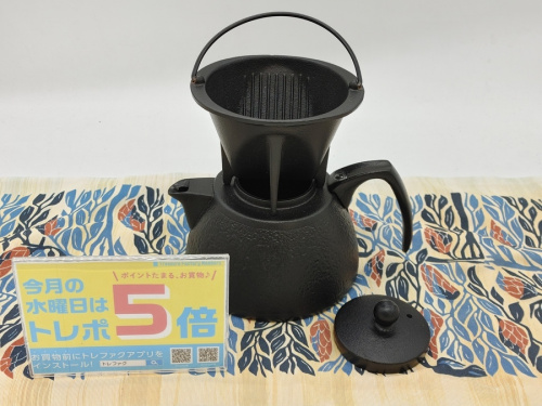 キッチン雑貨の南部鉄器