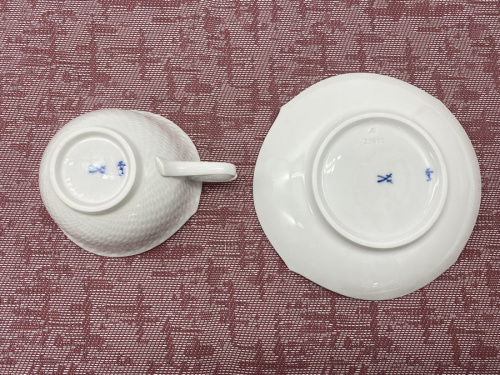 カップ&ソーサーのMeissen　マイセン