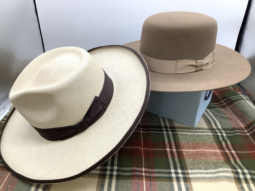 メンズファッションの帽子