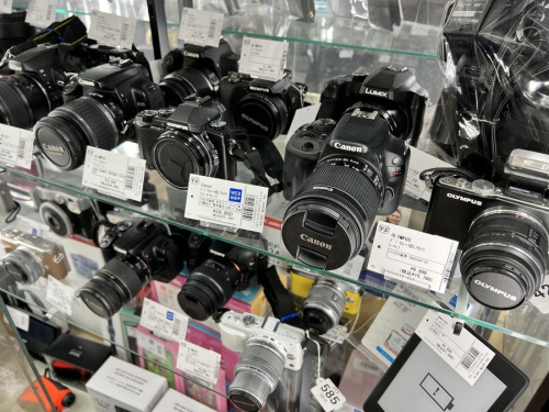 カメラの一眼レフ