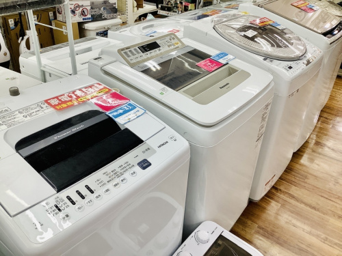 洗濯機の新生活