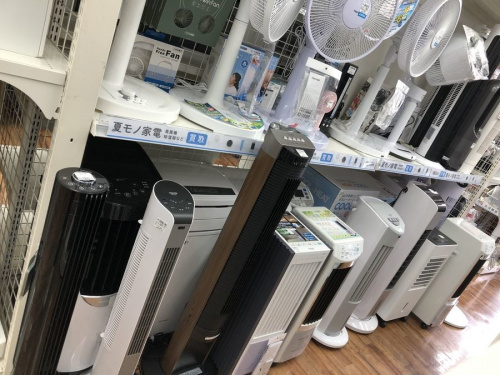 扇風機のエアコン