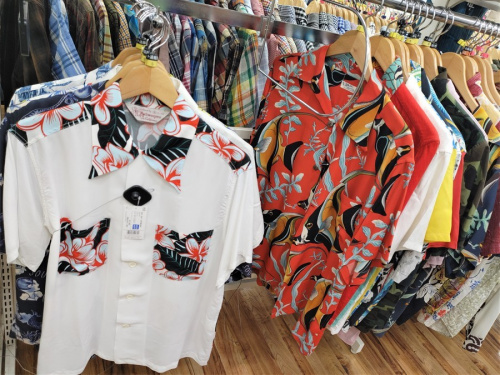 アロハシャツの半袖Tｼｬﾂ