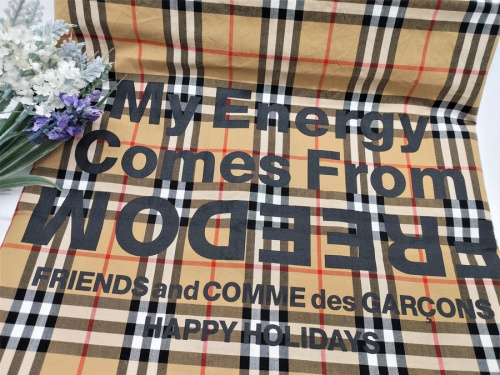 BURBERRY LONDONのCOMME des GARCONS