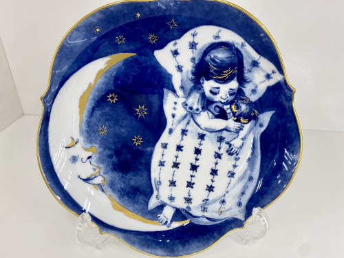 マイセン　メモリアルプレート Meissen (マイセン) メモリアルプレート 2000 △ アヒルがみんな