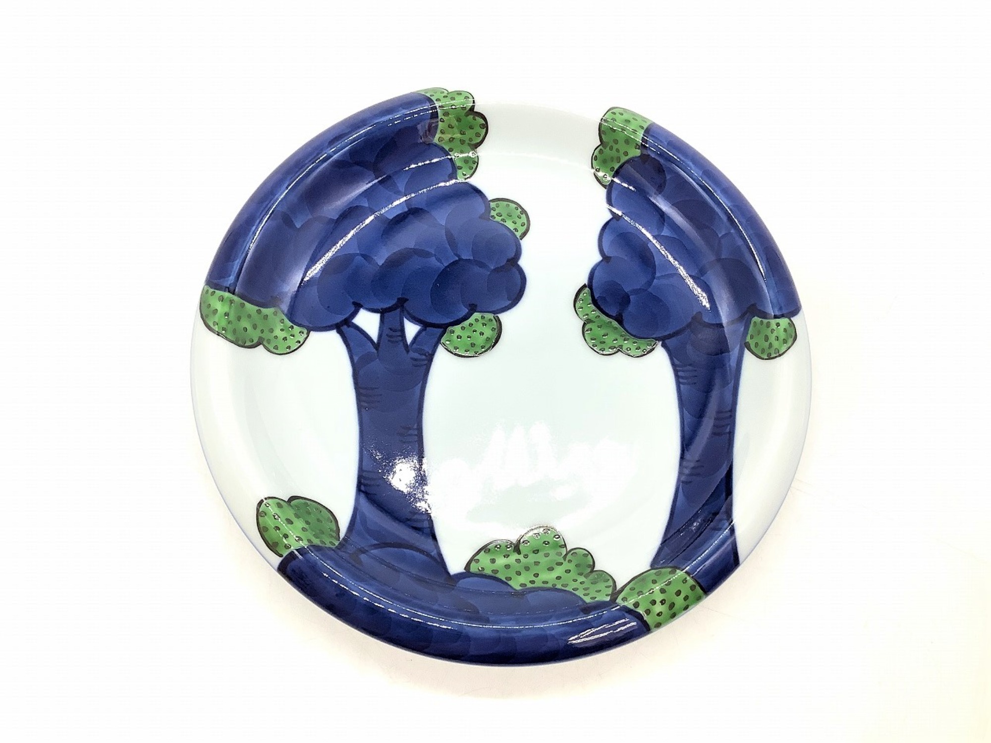 源右衛門 銘々皿 染錦大樹のご紹介です！｜2023年10月01日｜リサイクル