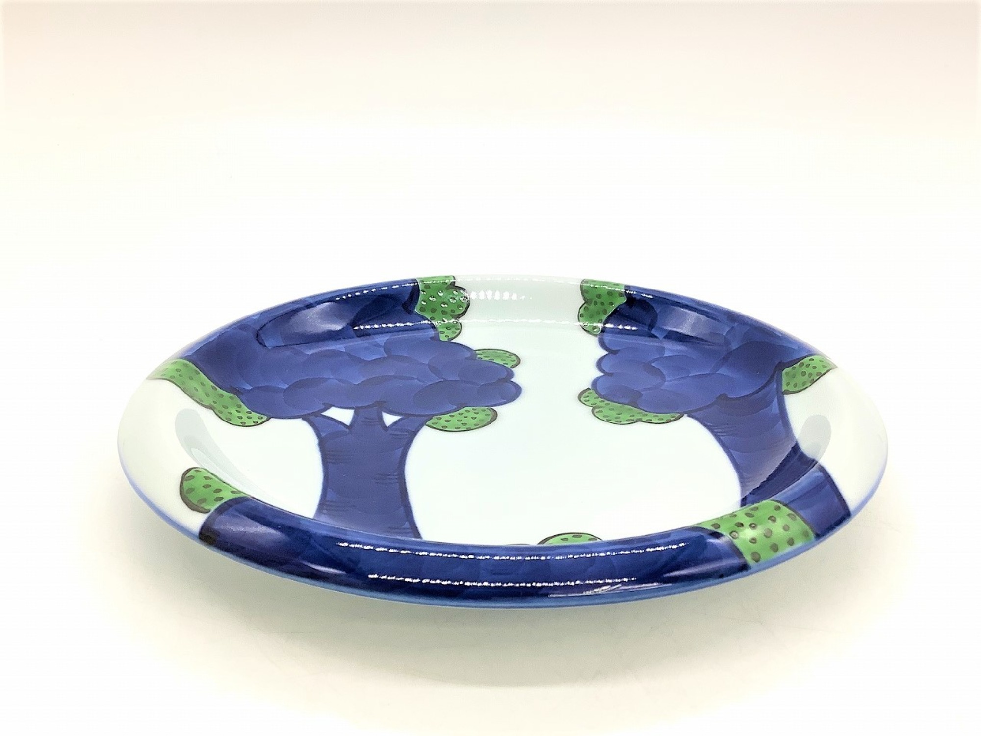 源右衛門 銘々皿 染錦大樹のご紹介です！｜2023年10月01日｜リサイクル