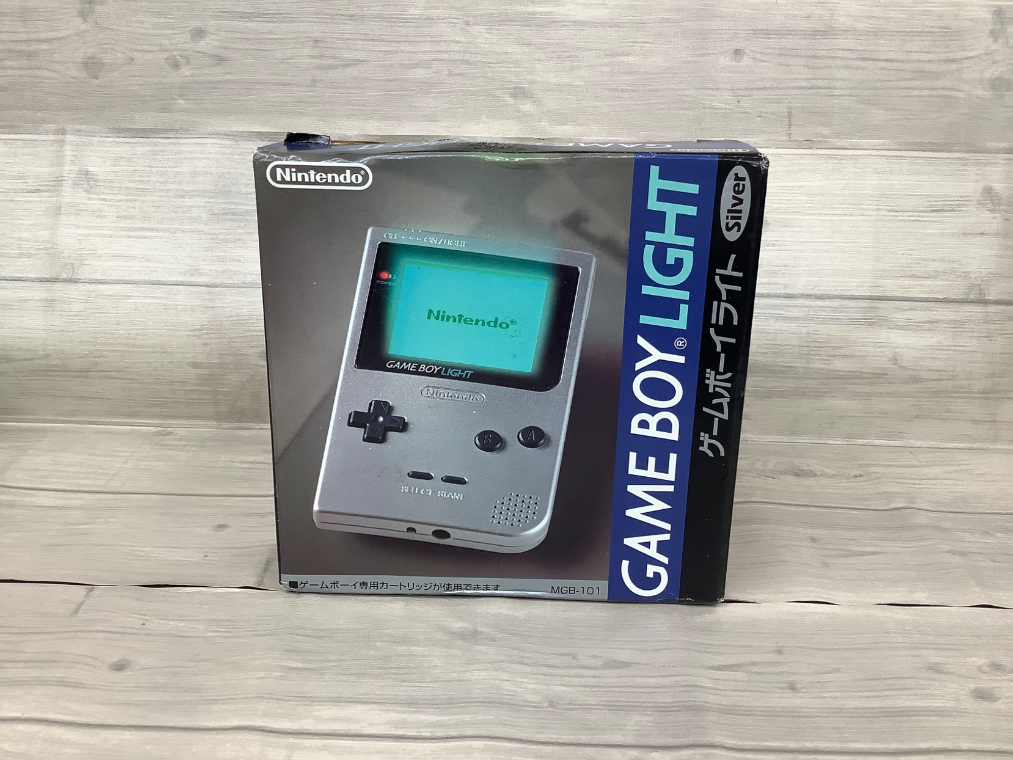 Nintendo ゲームボーイライト シルバー 外箱 説明書付属 Nintendo