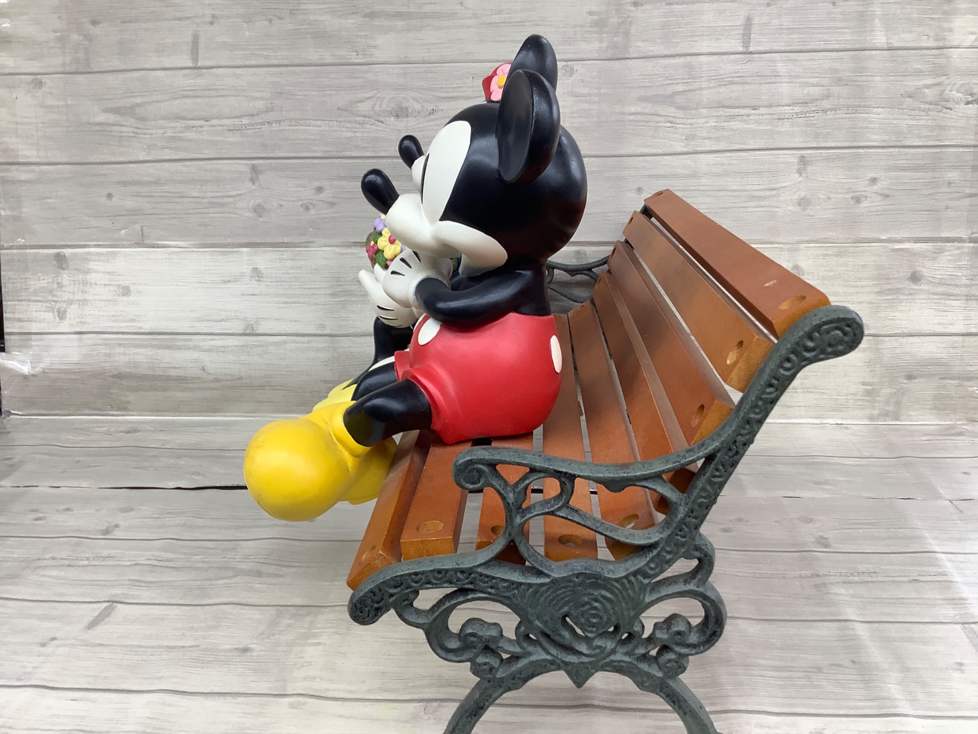 ミッキーミニープランター 約30cm Disney プランター CAR ミッキーマウス＆ミニーマウス （ 植木鉢