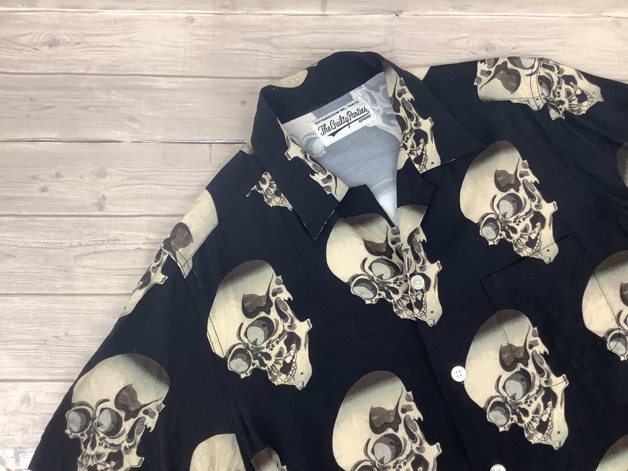WACKOMARIA ワコマリア GHOST SKULL ALOHA SHIRT 暑い夏を乗り切れ！ひんやり涼し気なWACKO MARIA(ワコマリア)の