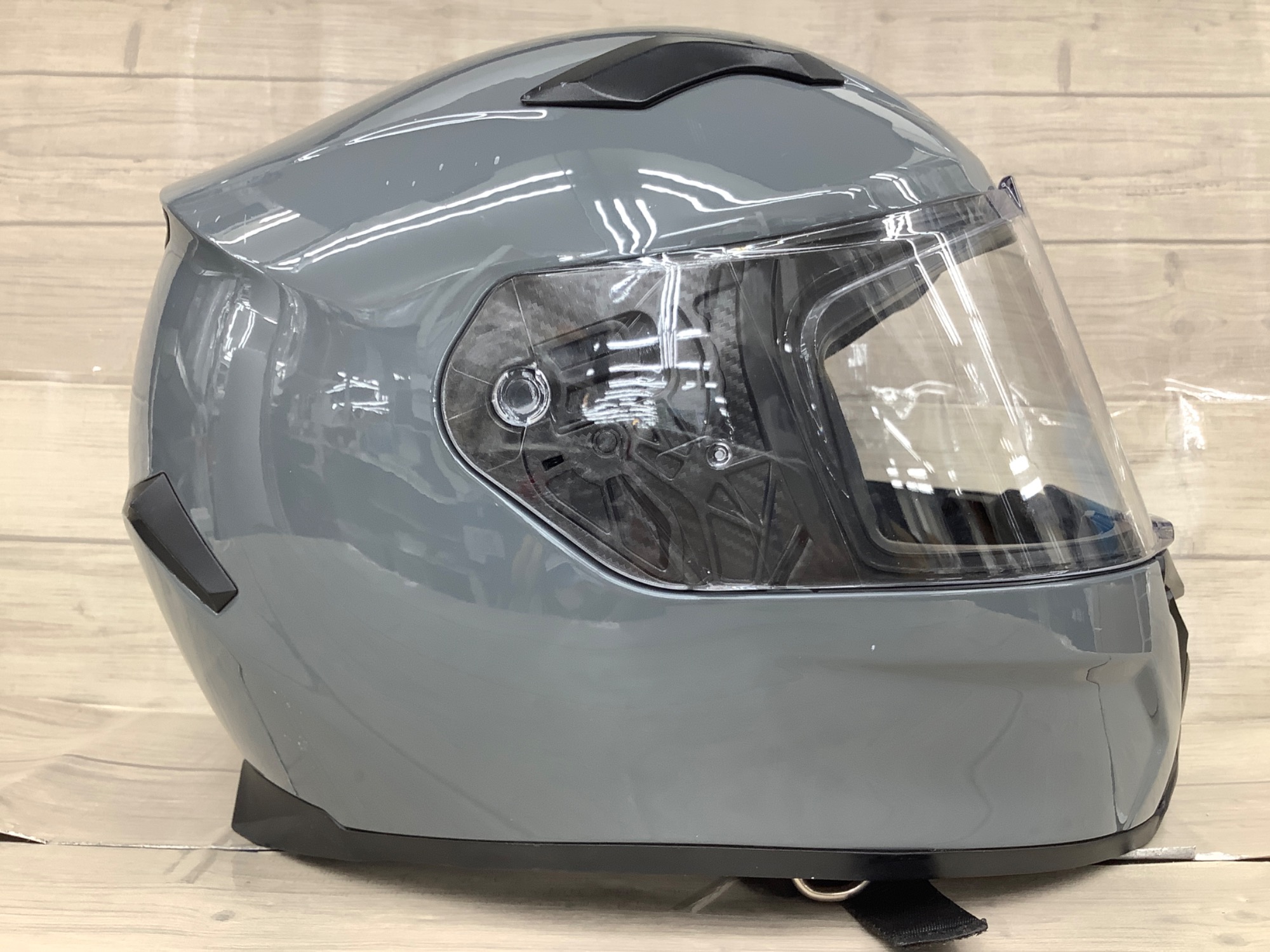 KOMINE i フルフェイスヘルメット グレー KOMINE i フルフェイスヘルメット グレー