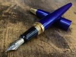 ALFRED DUNHILL / ダンヒル】万年筆｜ペン先K18の輝きが魅力的なブルー