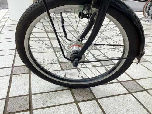 自転車の折りたたみ自転車