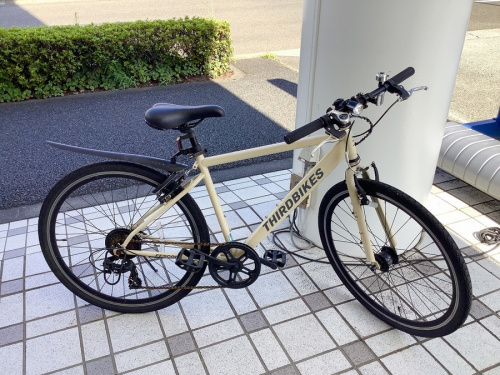 アウトドアの自転車