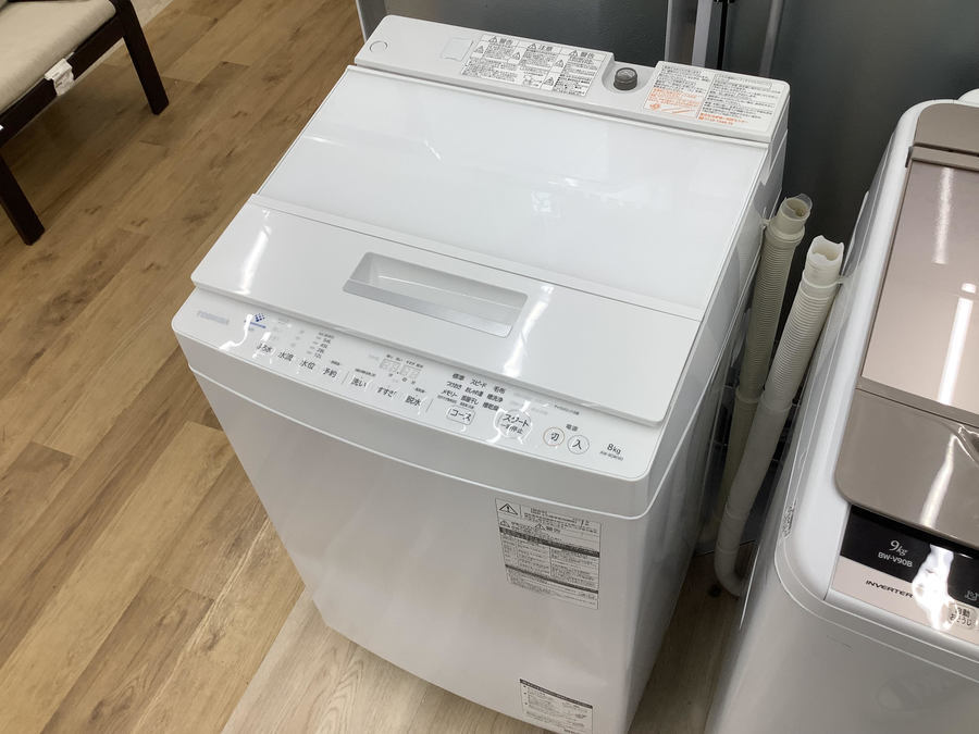 東芝 2019年製 8.0㎏ 8kg 洗濯機 AW-8D8 【モノ市場東海店155】 洗濯機 8.0kg 東芝 マジックドラム DDインバーター AW-8D8 2019年製