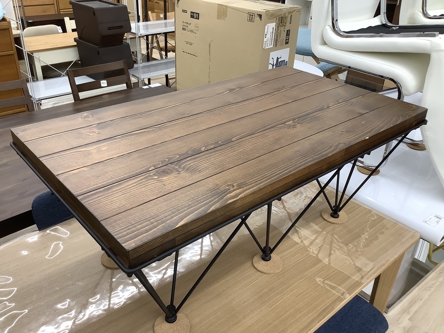 【トレファク府中店】東馬　インダストリアル調センターテーブル！！ テーブル | (株)東馬-tohma- インテリアメーカー家具の卸販売,製造,輸入