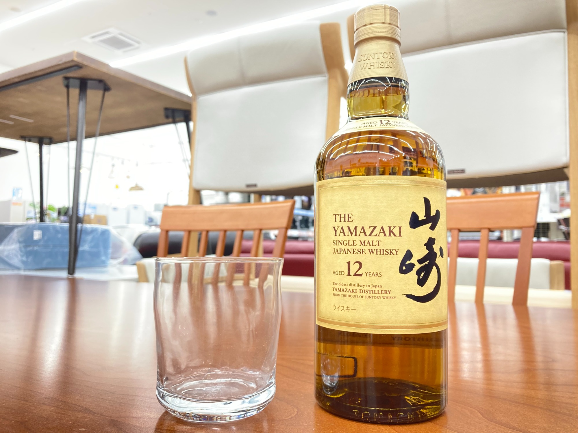 サントリー シングルモルトウイスキー《山崎》12年のご紹介です