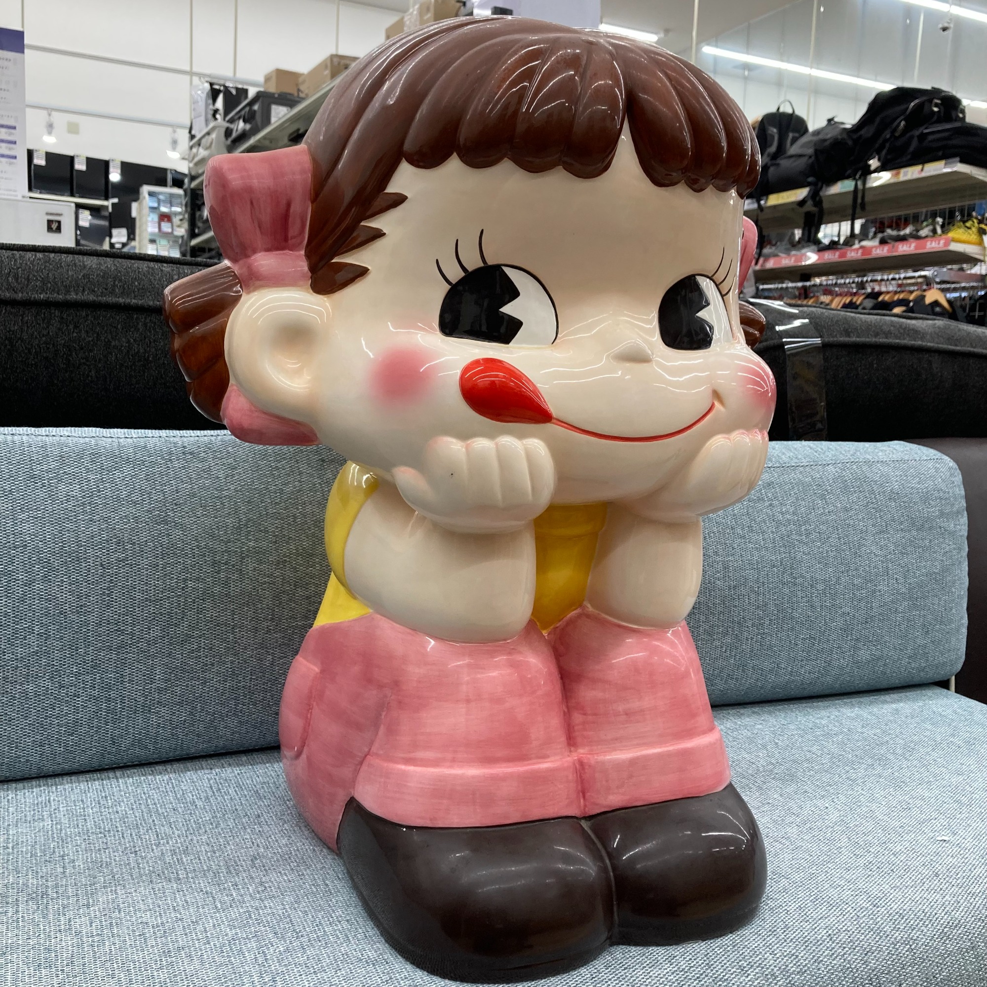 シュロアモール筑紫野】ジャンボペコちゃん人形入荷いたしました